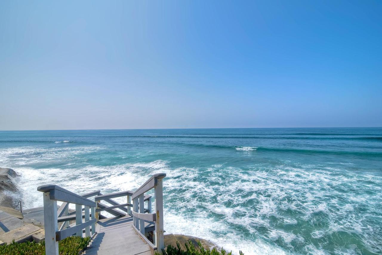 Oceanfront Villa With Private Beach Access, Remodeled Kitchen Carlsbad Exterior foto