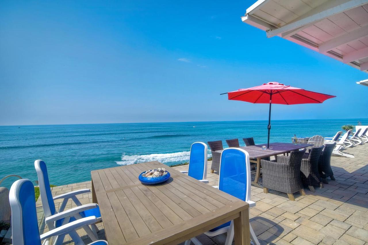 Oceanfront Villa With Private Beach Access, Remodeled Kitchen Carlsbad Exterior foto