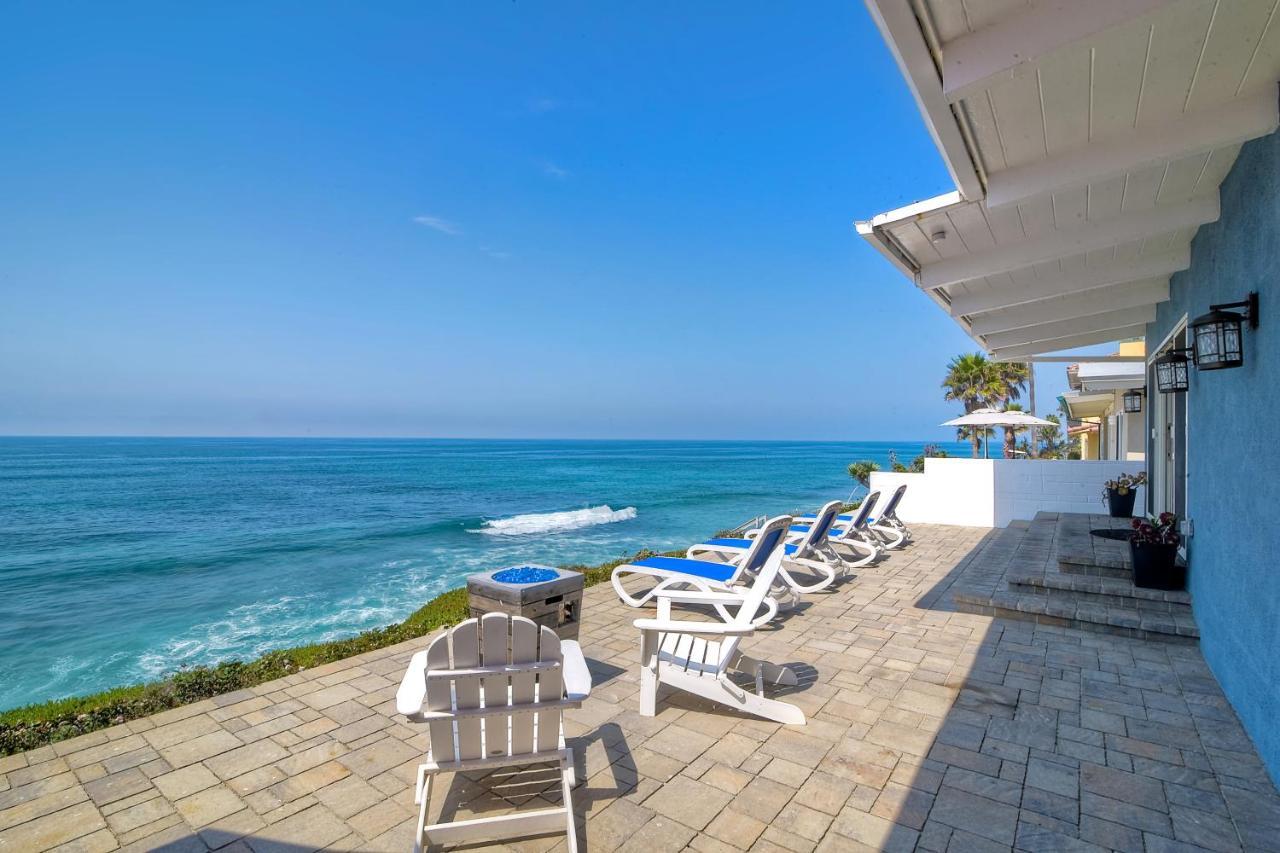 Oceanfront Villa With Private Beach Access, Remodeled Kitchen Carlsbad Exterior foto