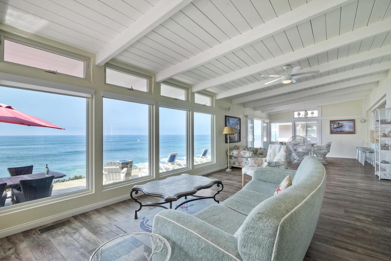 Oceanfront Villa With Private Beach Access, Remodeled Kitchen Carlsbad Exterior foto