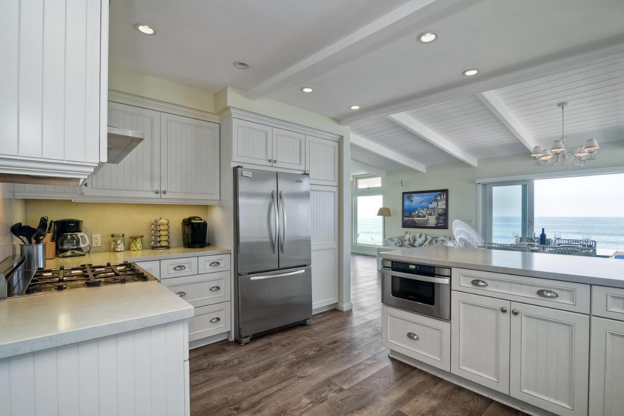 Oceanfront Villa With Private Beach Access, Remodeled Kitchen Carlsbad Exterior foto