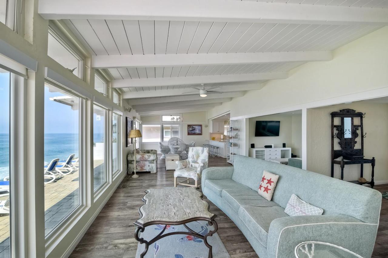 Oceanfront Villa With Private Beach Access, Remodeled Kitchen Carlsbad Exterior foto